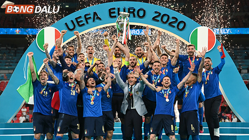 Italia là đội tuyển vô địch Euro gần nhất
